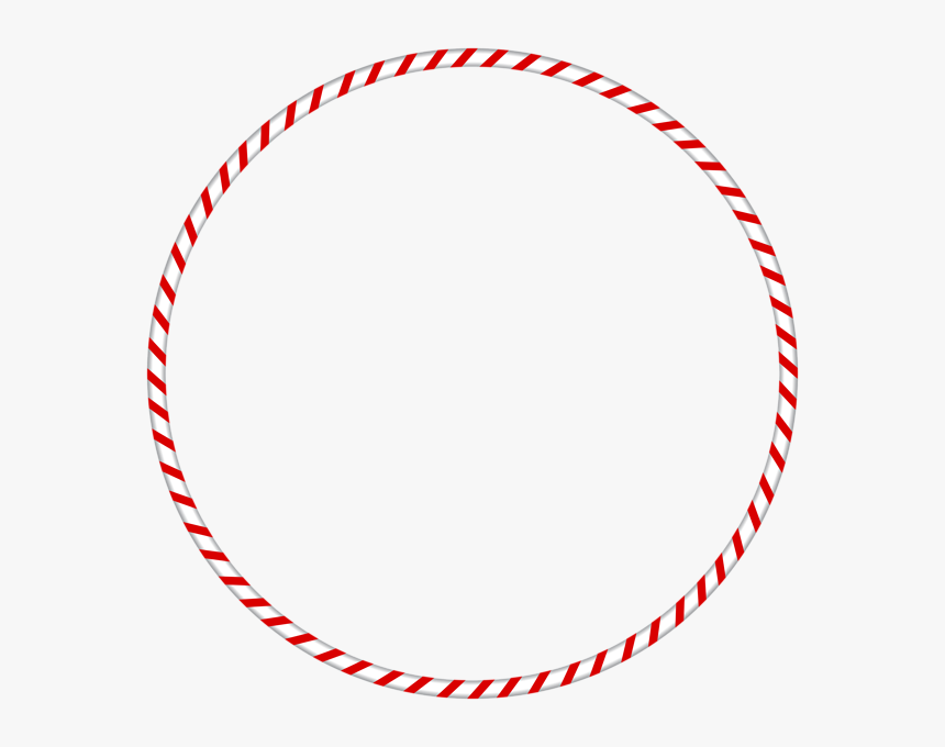 Round Christmas Frame Png, Transparent Png, Free Download