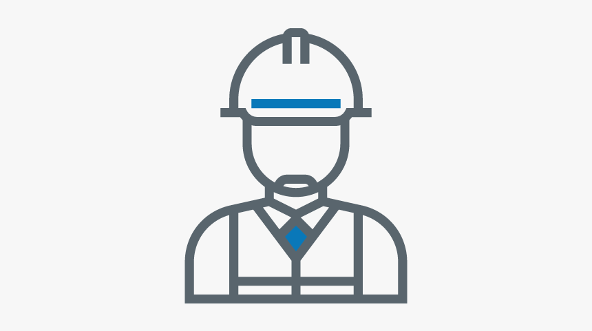 Safety Culture Change Icon - Png Icon Construction Worker, Transparent Png, Free Download