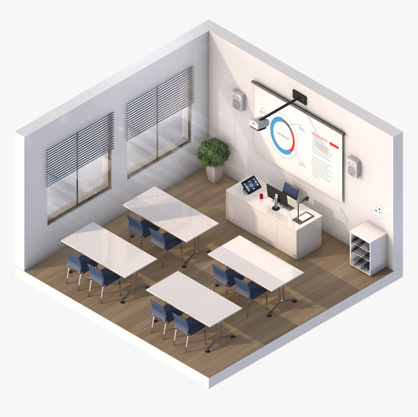 Training Room Av Diagram, HD Png Download, Free Download