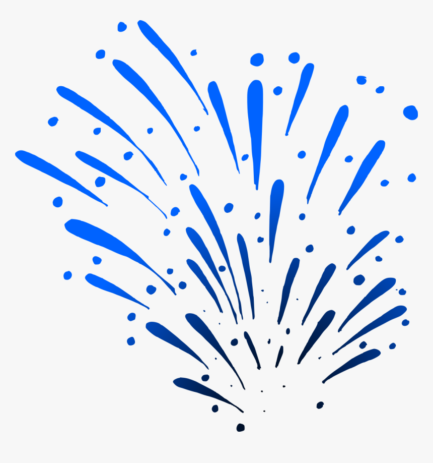 Fireworks Drawing Vector 4 - Firework Vector Free Transparent, HD Png Download, Free Download