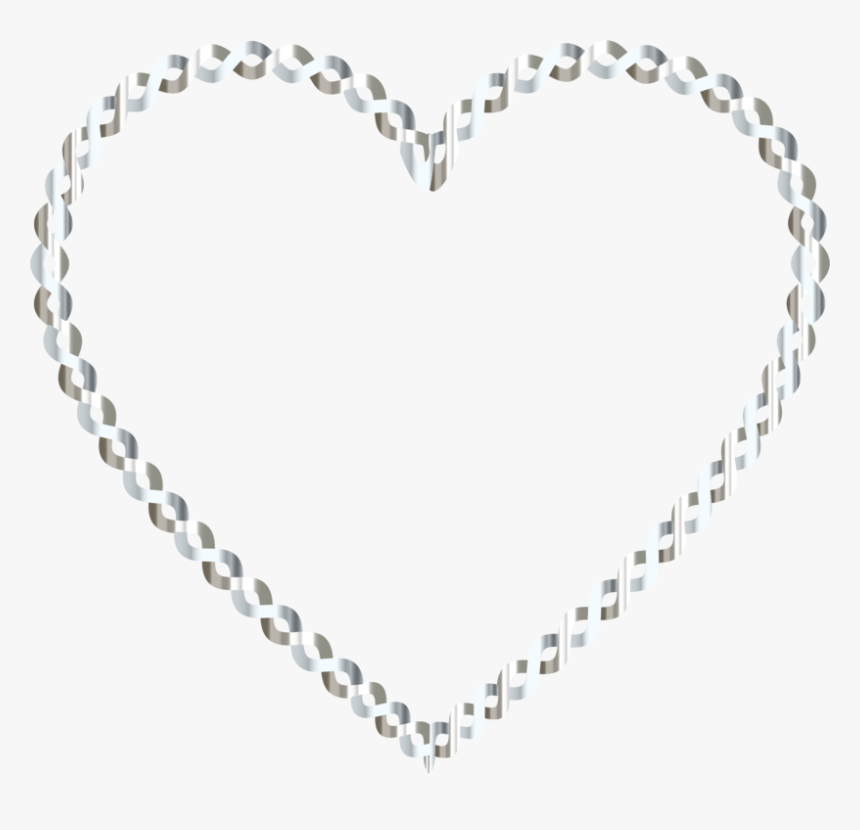 Heart,jewellery,chain - Vintage Black And White Hearts, HD Png Download, Free Download