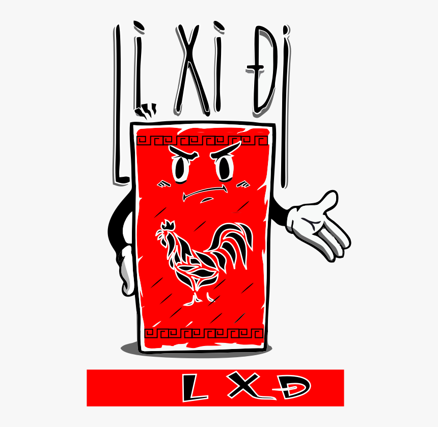 Lỳ Xì Đi - Áo Thun Lì Xì Đi, HD Png Download, Free Download