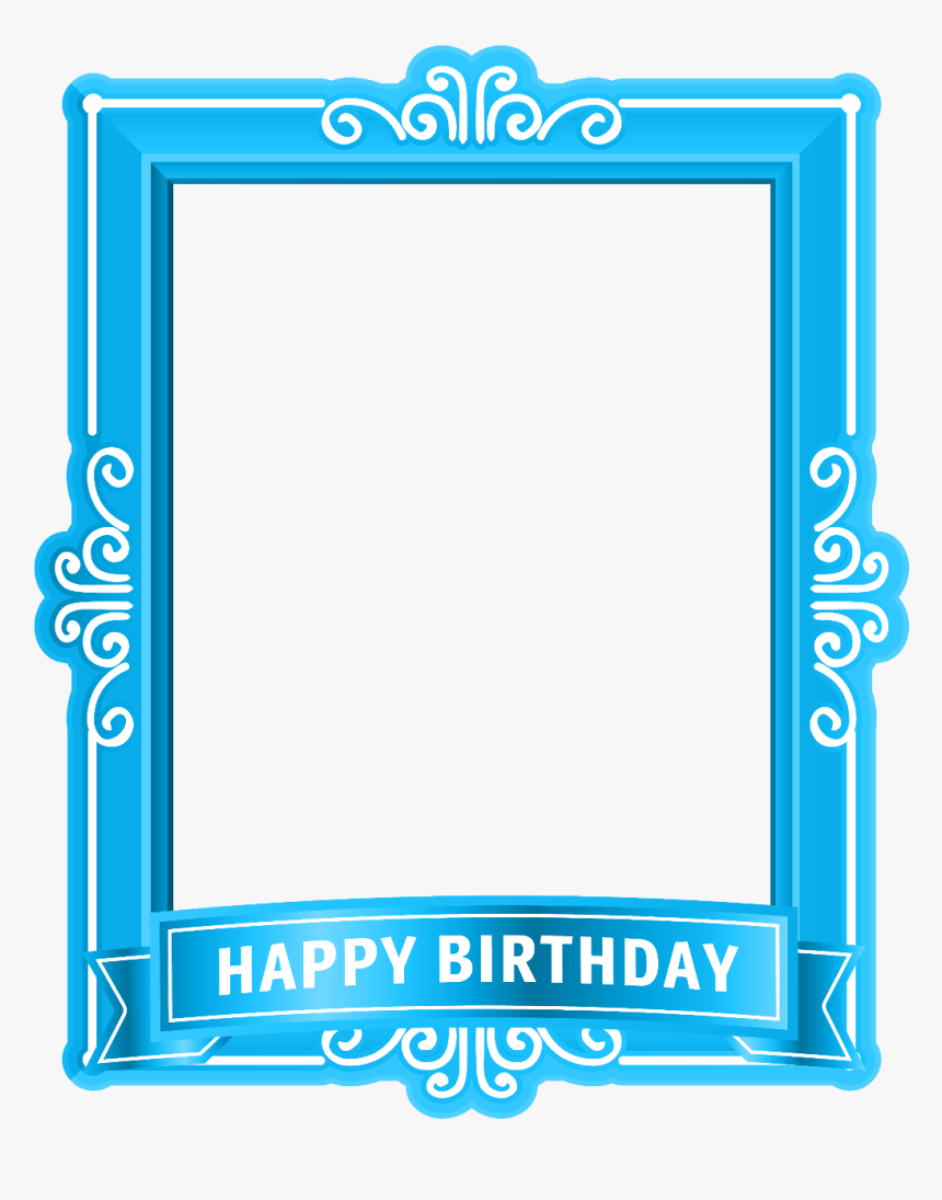 Happy Birthday Frame, Birthday Frames, Clip Art, Illustrations - Happy Birthday Frame Png, Transparent Png, Free Download