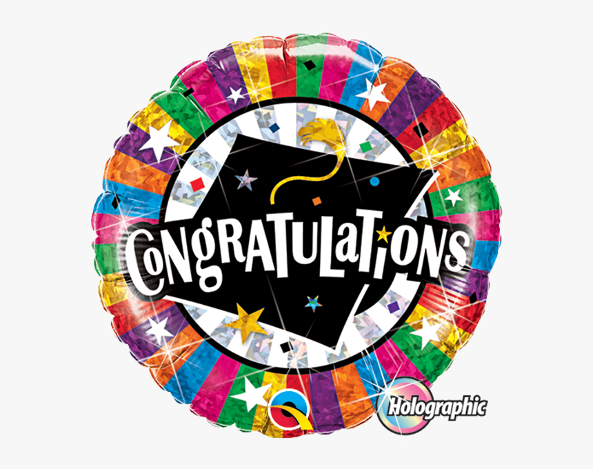 Transparent Congrats Grad Png - Congratulations Balloons Graduations, Png Download, Free Download