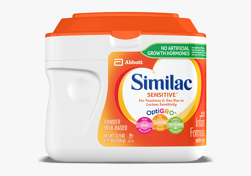 Similac Sensitive Stage 1 Formula For Lactose Sensitive - Similac Orange Can, HD Png Download, Free Download