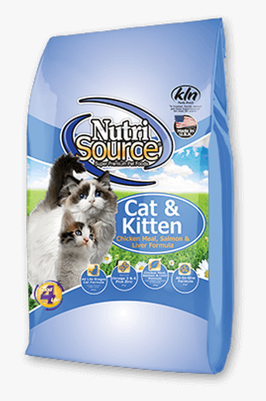 Nutri Source Cat & Kitten Chicken Salmon, HD Png Download, Free Download