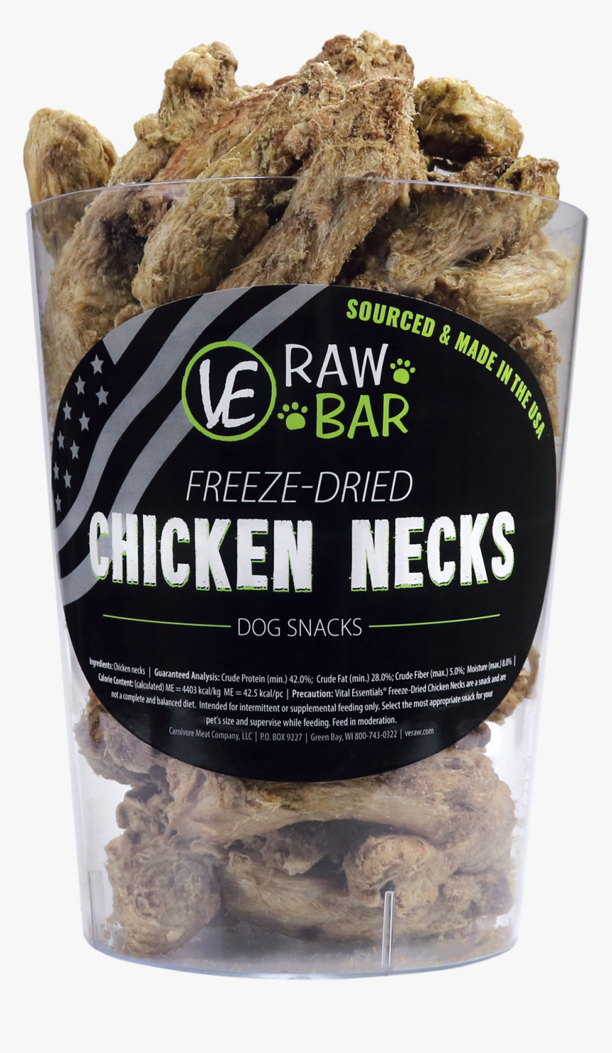 Freeze Dried Chicken Neck - Vital Essentials, HD Png Download, Free Download