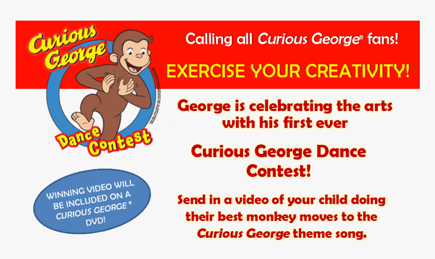 Our Friends At Curious George Are Back To Share A New - Cartoon, HD Png Download, Free Download