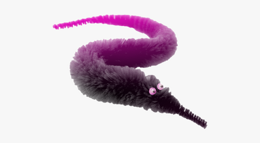 Chuck E Cheese Au Spinel As A Worm On A String - Blue Worm On String, HD Png Download, Free Download
