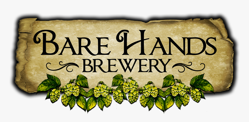 Bare Hands Paper And Hops Only Large - Bare Hands Brewery, HD Png Download, Free Download