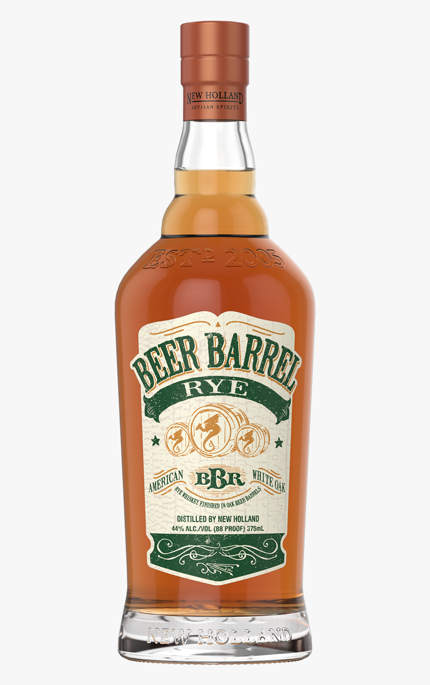 A Bottle Of Beer Next To A Sign - Beer Barrel Bourbon, HD Png Download, Free Download