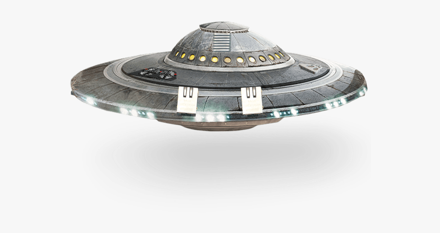 Ufo Spaceship Transparent Png Image - Ufo With Transparent Background, Png Download, Free Download