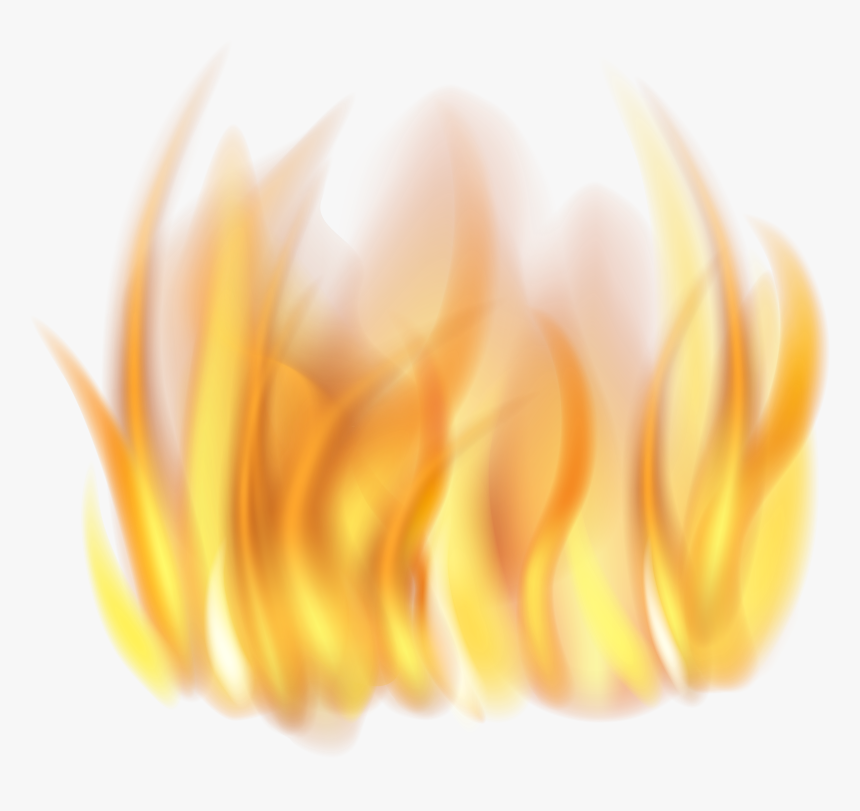 Flames Png Clip Art - White Transparent Fire Background, Png Download, Free Download