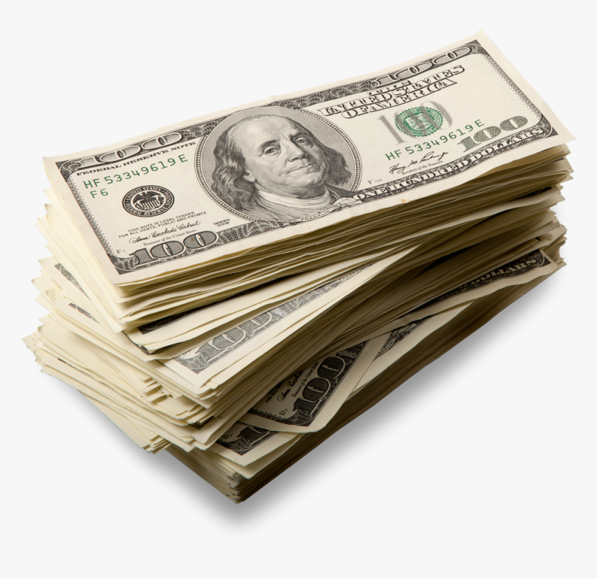 Be Créatif Quality Web Solutions Building Effective, - Stack Of 100 Dollar Bills Png, Transparent Png, Free Download