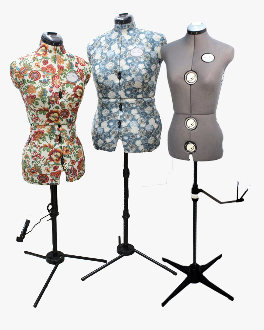 Dress Forms In 3 Style Variations - Mannequin, HD Png Download, Free Download