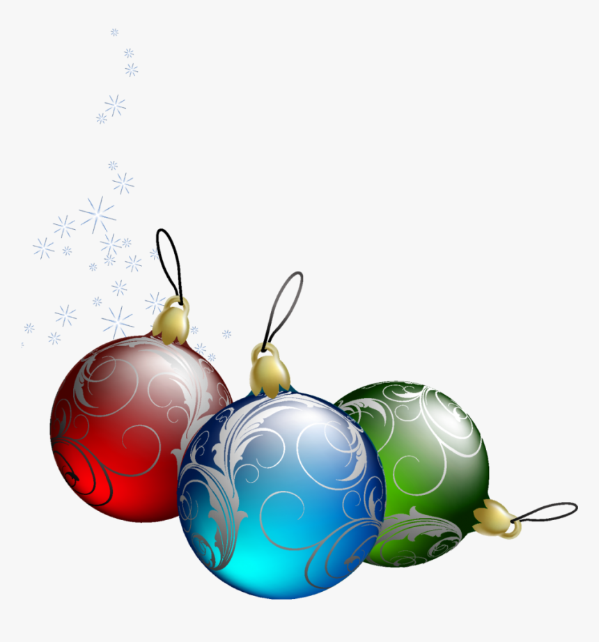 Christmas Ornaments - Christmas Ornaments Clipart Transparent Background, HD Png Download, Free Download
