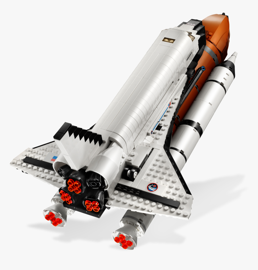 The Shuttle S Thrusters Nasa Spaceship Png - Set Lego City Rocket, Transparent Png, Free Download