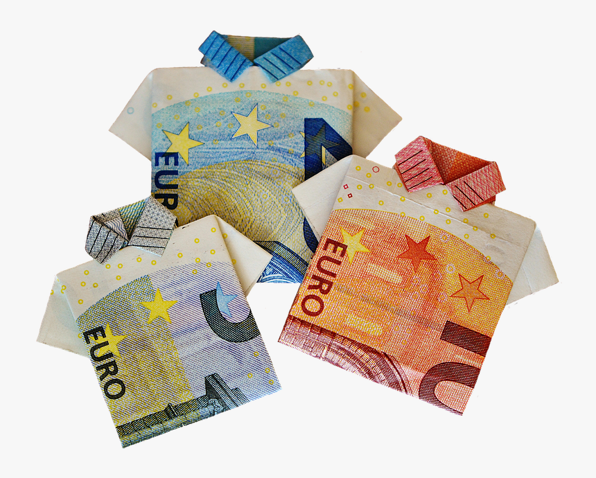 The Last Shirt, Dollar Bill, Euro, Folded, Gift, Money - Sinnvolle Geschenke Zur Taufe, HD Png Download, Free Download