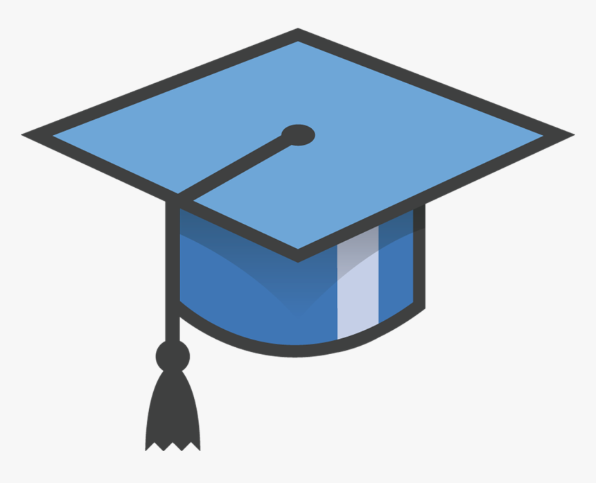 Hat Graduation Graduation Hat Free Picture - Cara Menggambar Topi Wisuda, HD Png Download, Free Download