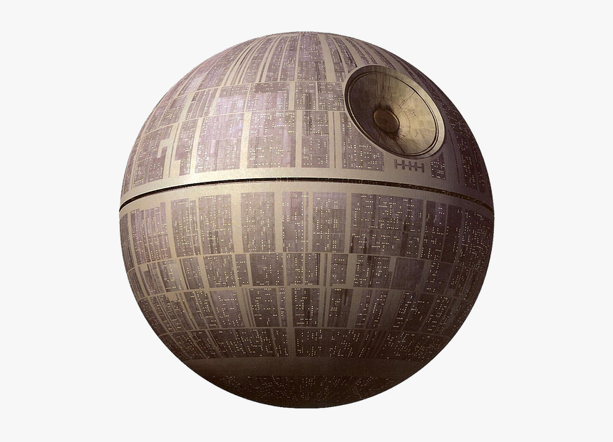 Spaceship, Starwars, Model, Isolated, Film - Star Wars Death Star Transparent, HD Png Download, Free Download