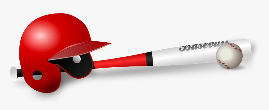 Baseball Baseball Bat Ball Free Picture - Pelota Y Bate De Beisbol Png, Transparent Png, Free Download