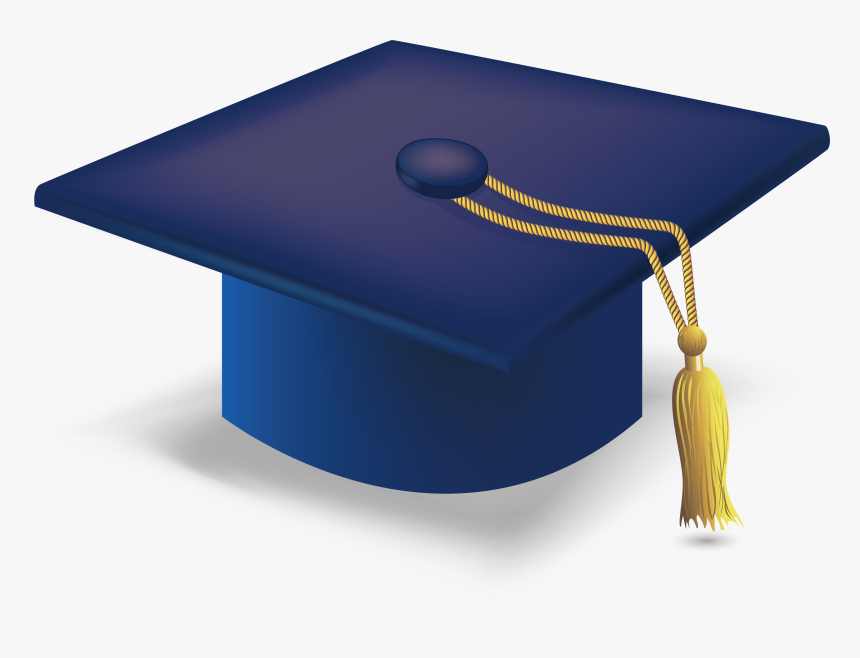 Sombrero De Graduacion Azul, HD Png Download, Free Download