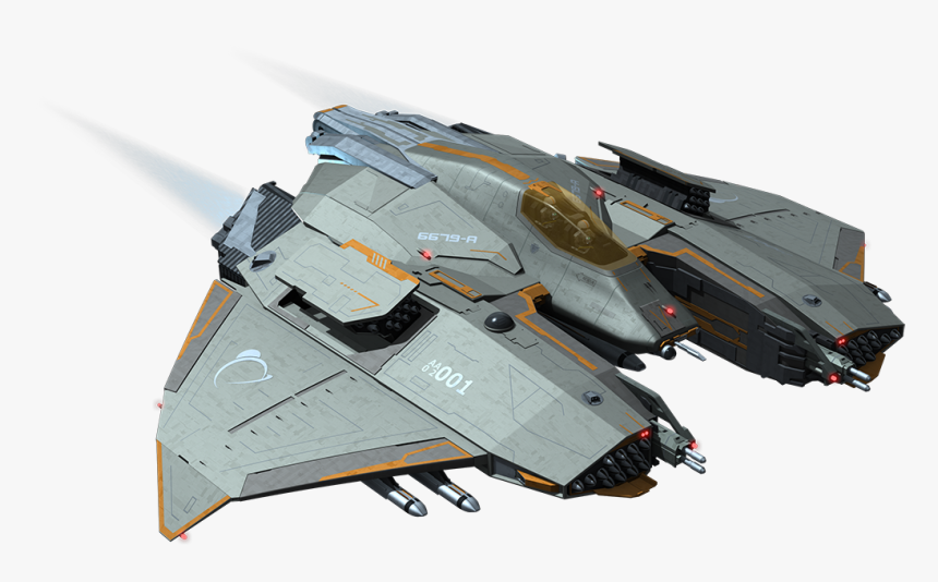 Futuristic Spaceship Png Download - Futuristic Spaceship Png, Transparent Png, Free Download