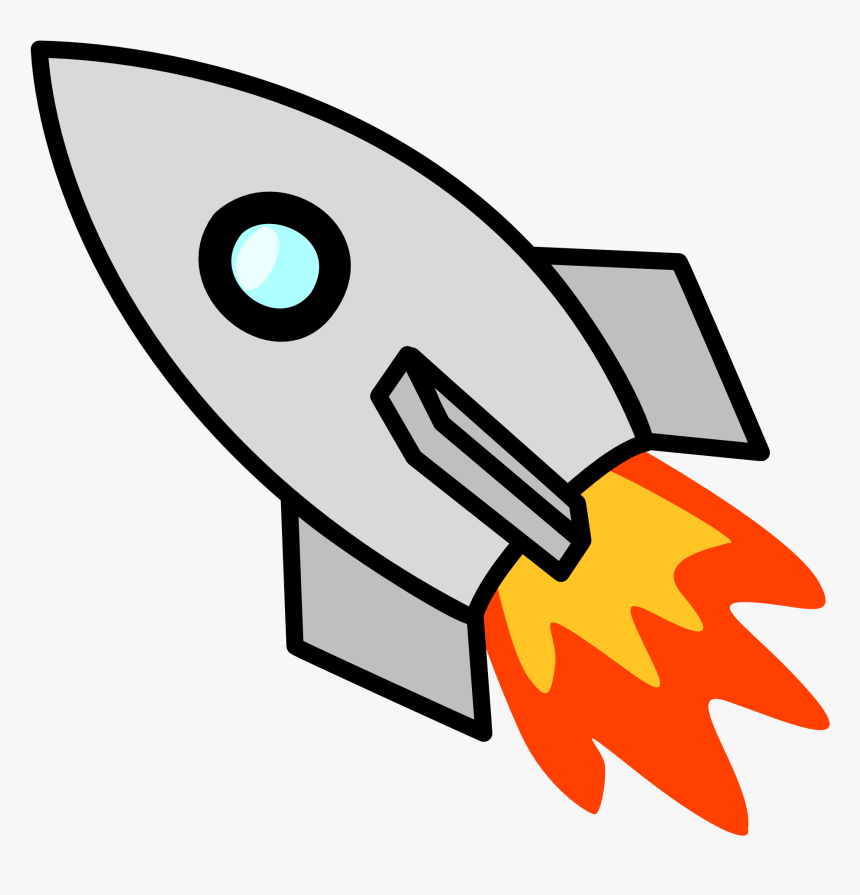 Spaceship Clipart Images Clipart - Cute Rocket Clipart, HD Png Download, Free Download