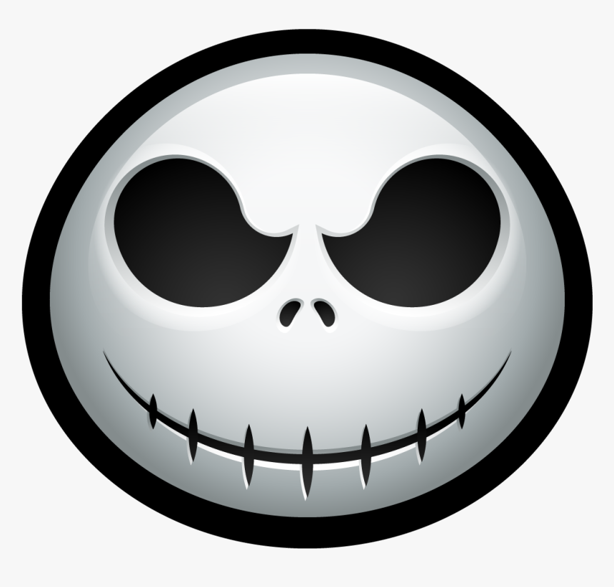 Halloween Skeleton Png Free Download - Nightmare Before Christmas Emoji, Transparent Png, Free Download