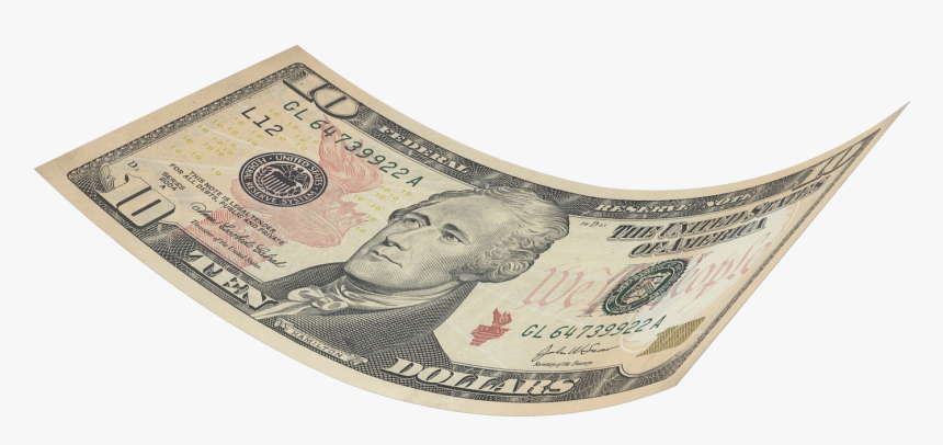 10 Dollar Bill, HD Png Download, Free Download