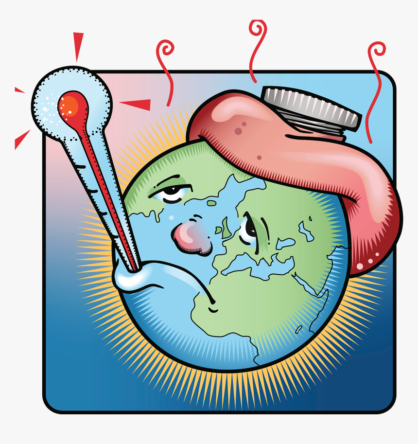 Fever Hot Water Bottle Illustration - Fever Earth, HD Png Download, Free Download