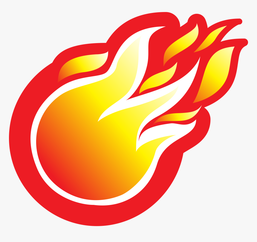 Hot Rod Flames Png - Clip Art Fire Ball, Transparent Png, Free Download