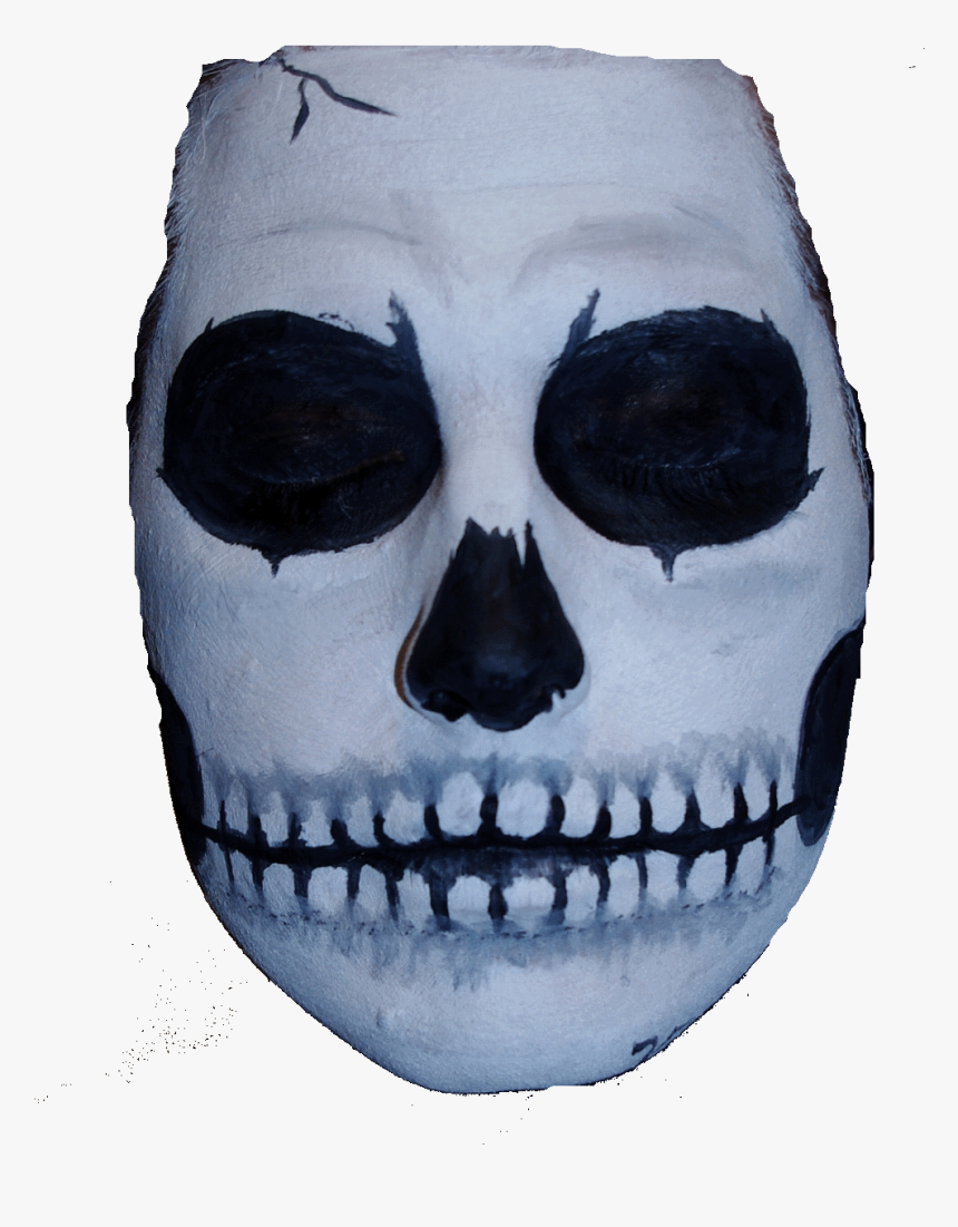 Vl7o6qg - Skull Face Paint Png, Transparent Png, Free Download