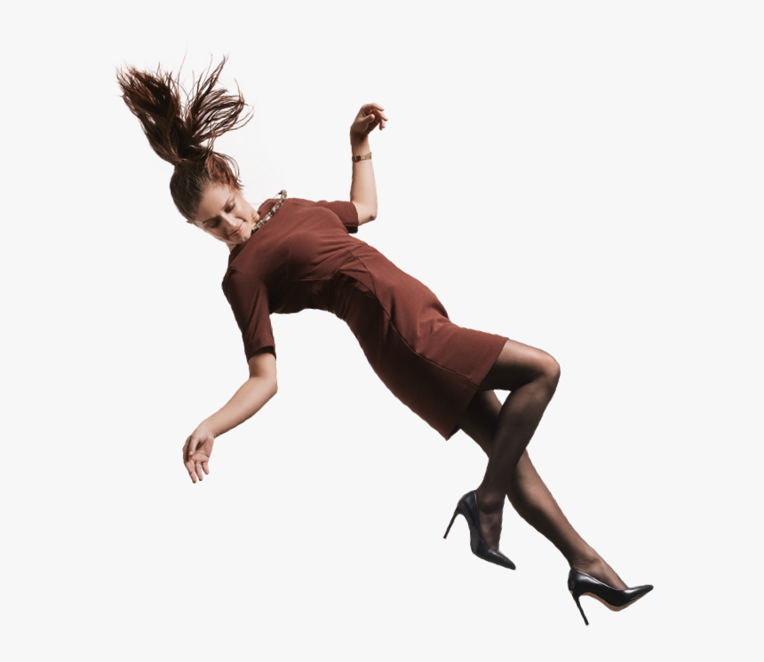 Junior Female Professional Woman - Transparent People Falling Png, Png Download, Free Download