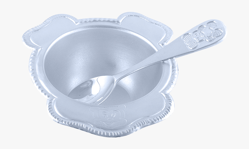 Silver Bowl Spoon Set - Sauté Pan, HD Png Download, Free Download