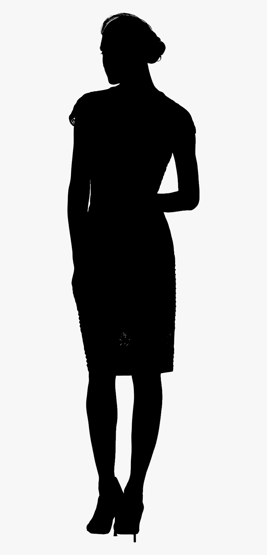 Clip Art Silhouette Vector Graphics Openclipart Human - Female Spy Silhouette Png, Transparent Png, Free Download