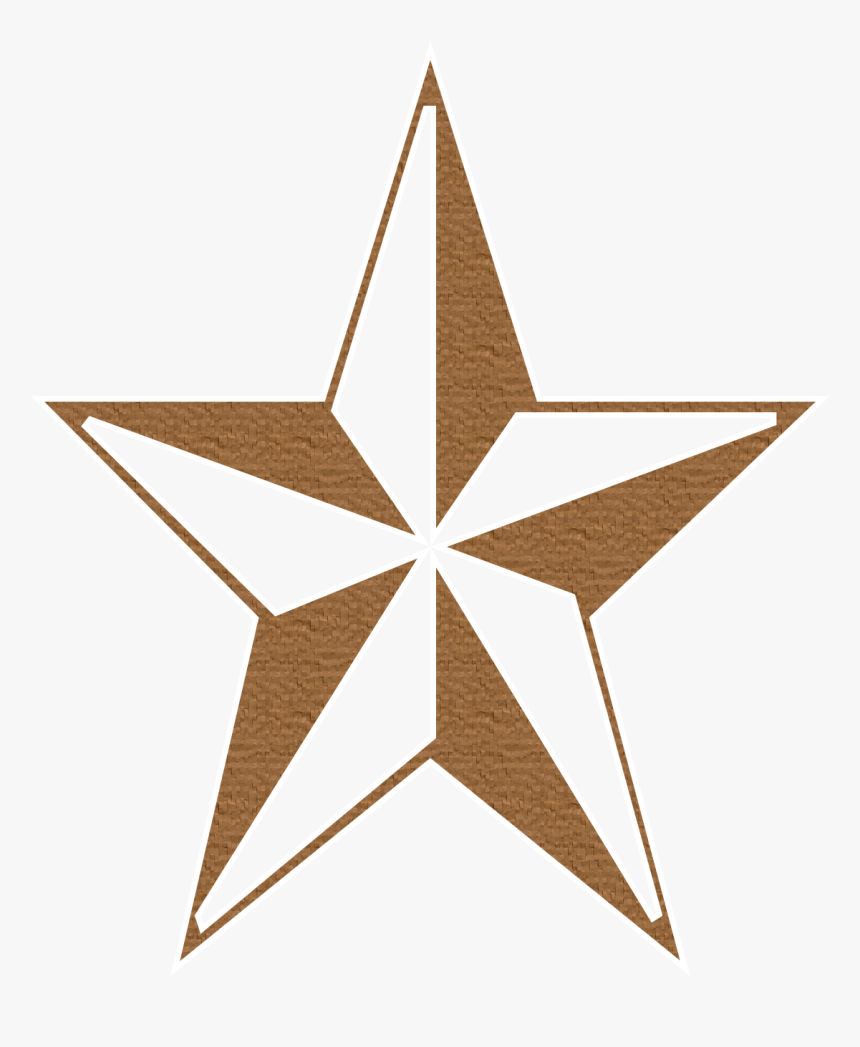 Texas Star Png - Star De La Salle, Transparent Png, Free Download