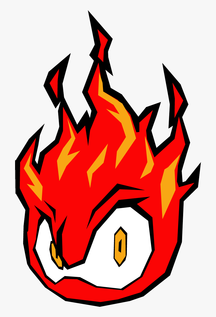 Cartoon Flames Png - Sonic Battle Artwork, Transparent Png, Free Download