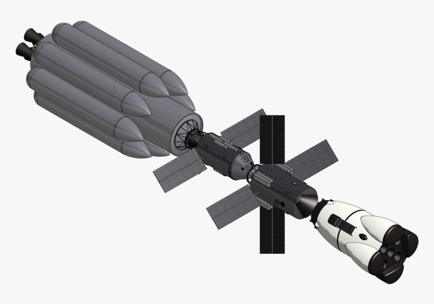 Mars Spacecraft Csm Hm L Ips Iso Diagram1 - Mars Spacecraft Png, Transparent Png, Free Download