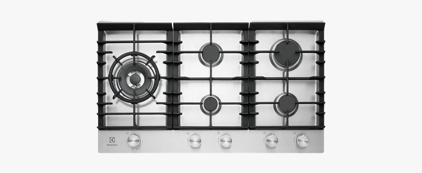 Hob Gas Stove Transparent - Electrolux Gas Cooktop 90cm, HD Png Download, Free Download