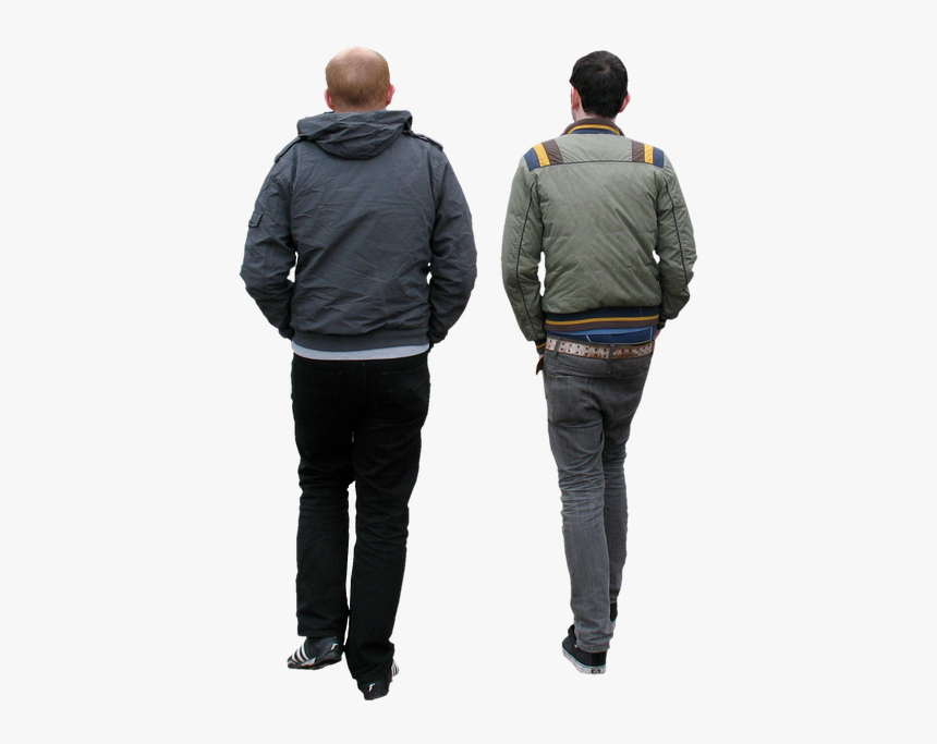 Walking - People Walking Away Png, Transparent Png, Free Download