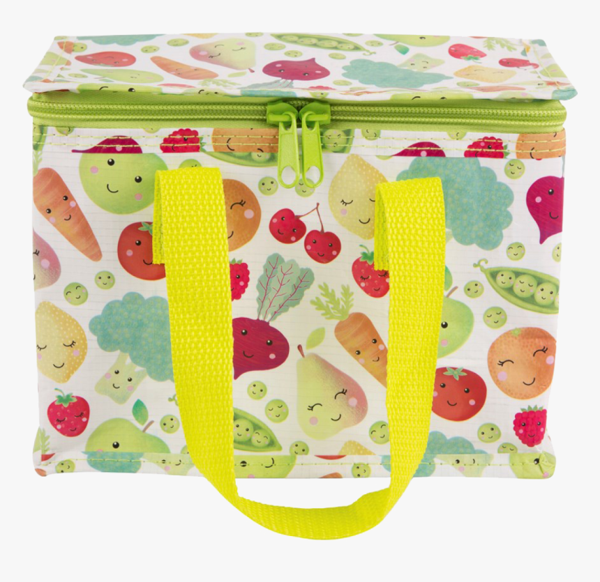 Happy Fruit & Veg Insulated Lunch Bag - Sass & Belle, HD Png Download, Free Download