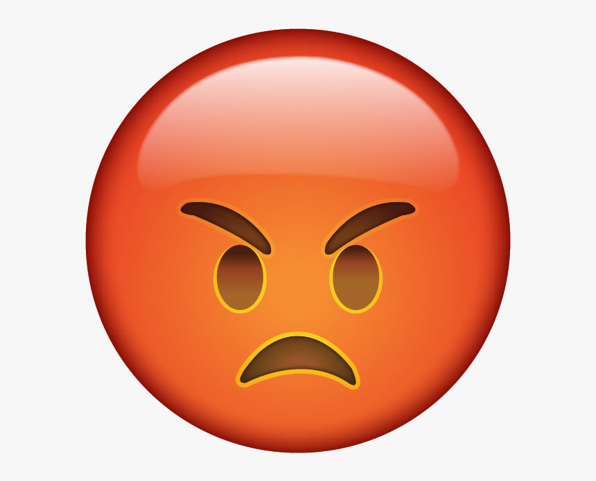Emoji Angry - Angry Emoji, HD Png Download, Free Download
