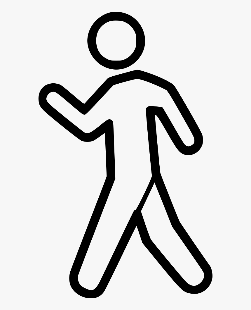 Transparent Person Walking Png - Walking Person Icon Png, Png Download, Free Download