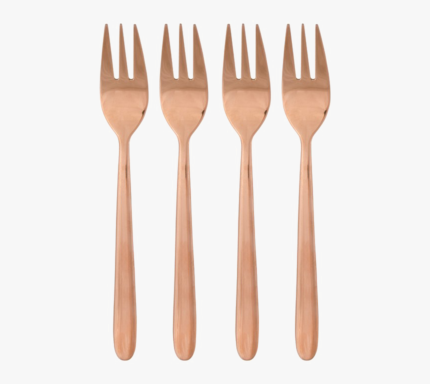 Rose Gold Fork Png Image - Fork, Transparent Png, Free Download