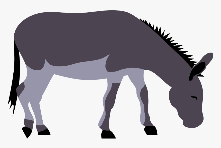 Donkey Clip Art Portable Network Graphics Free Content - Donkey Vector Png, Transparent Png, Free Download