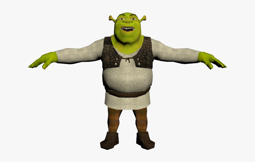 Download Zip Archive - Shrek 3d Model Png, Transparent Png, Free Download