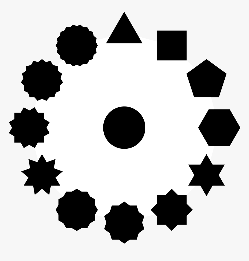 Transparent Star Clipart Black And White - View Master Reel Stencil, HD Png Download, Free Download