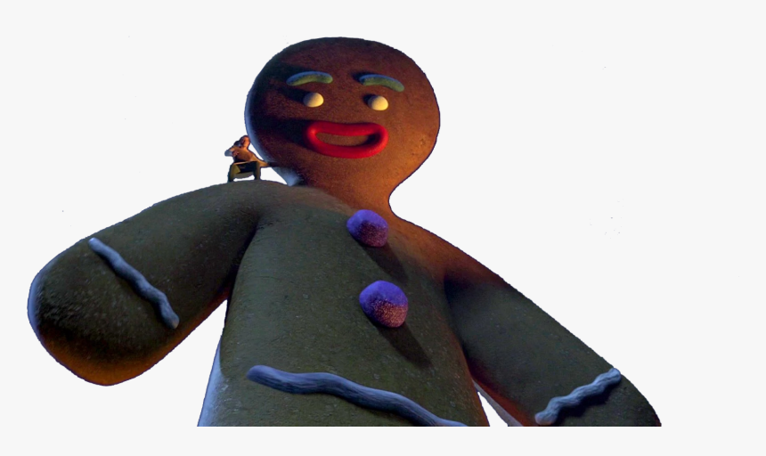 Shrek Gingerbread Man Png - Mongo Giant Gingerbread Man, Transparent Png, Free Download