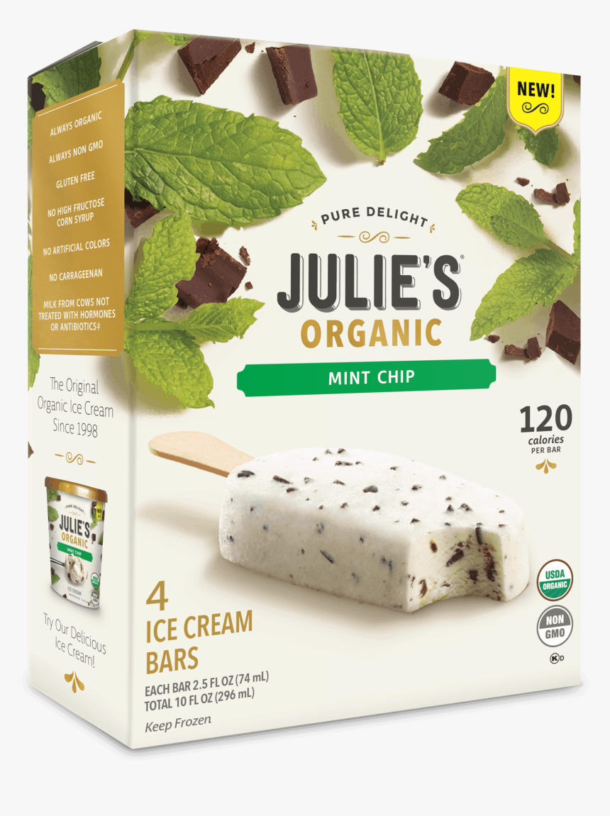 Julie's Mint Chip Ice Cream, HD Png Download, Free Download